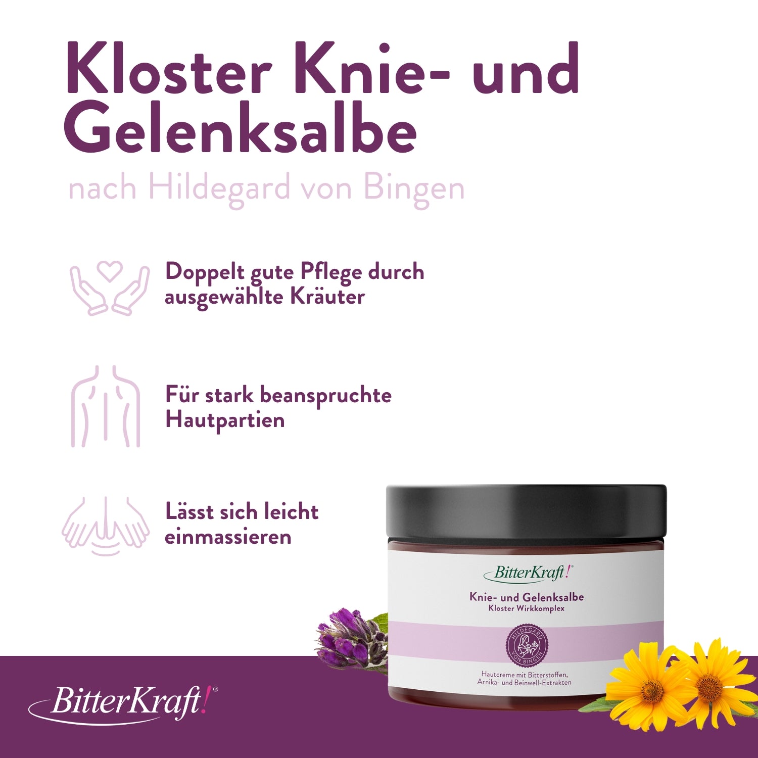 Knie- und Gelenksalbe Hildegard von Bingen