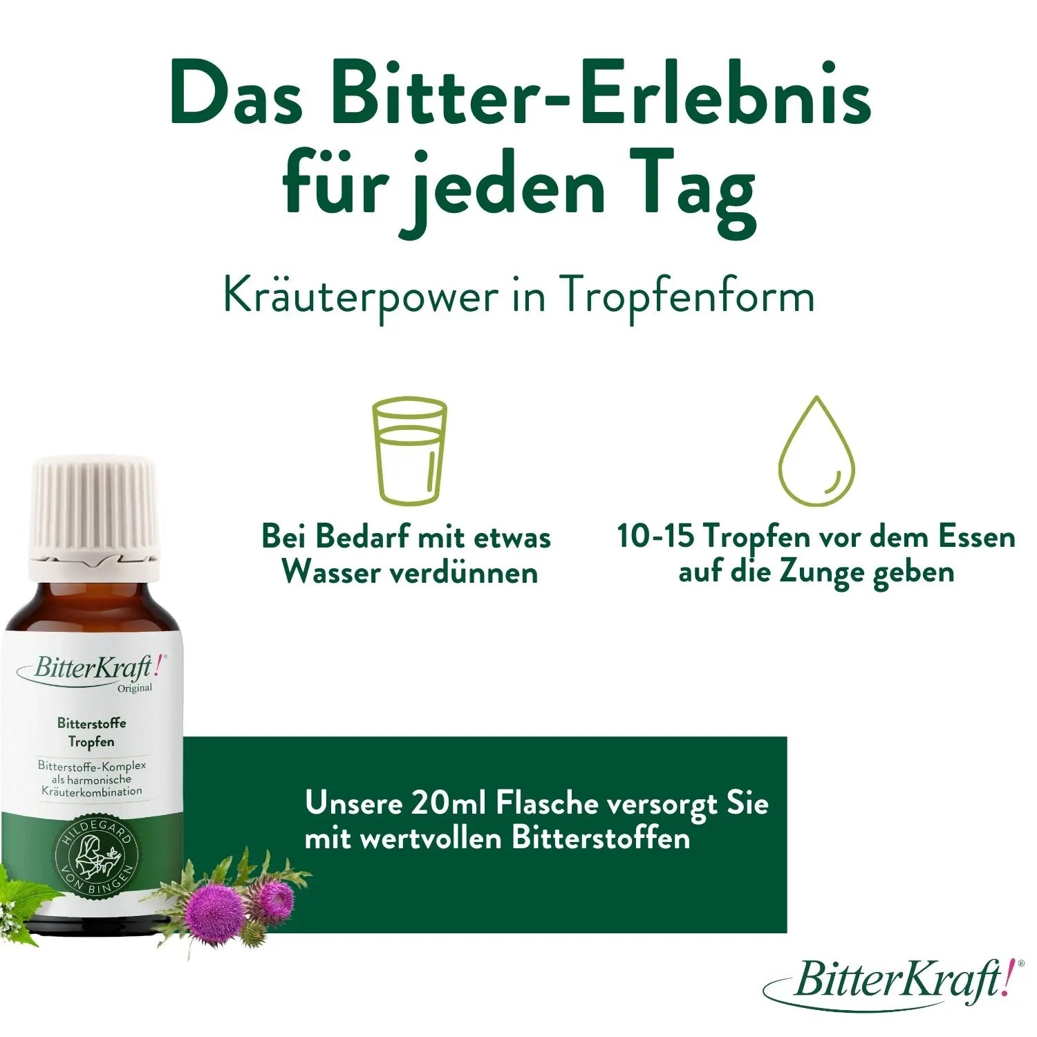 BitterKraft! Original Tropfen (BIO) 20ml