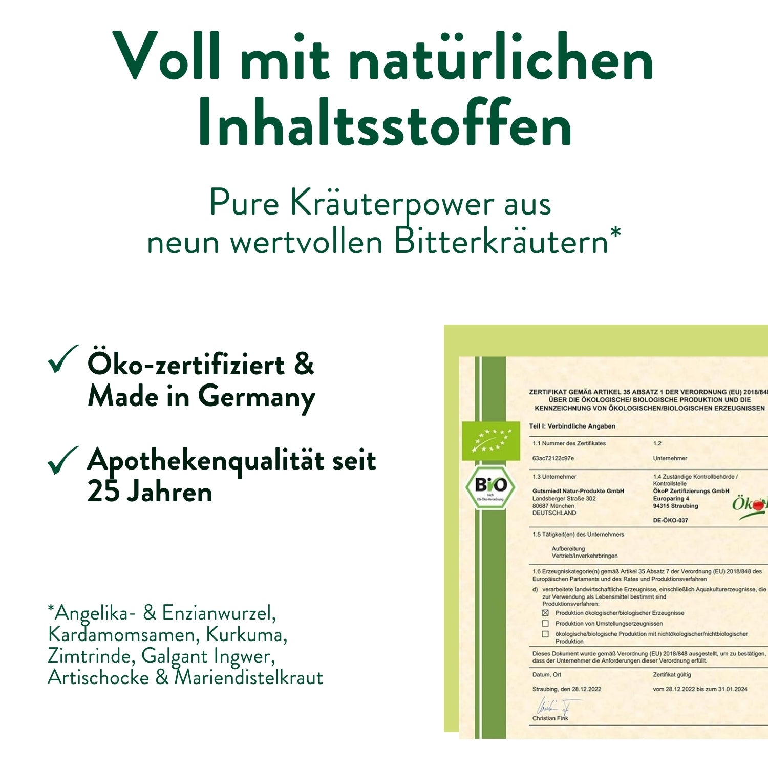 BitterKraft! Original Spray (BIO) 20ml (Geschenk)