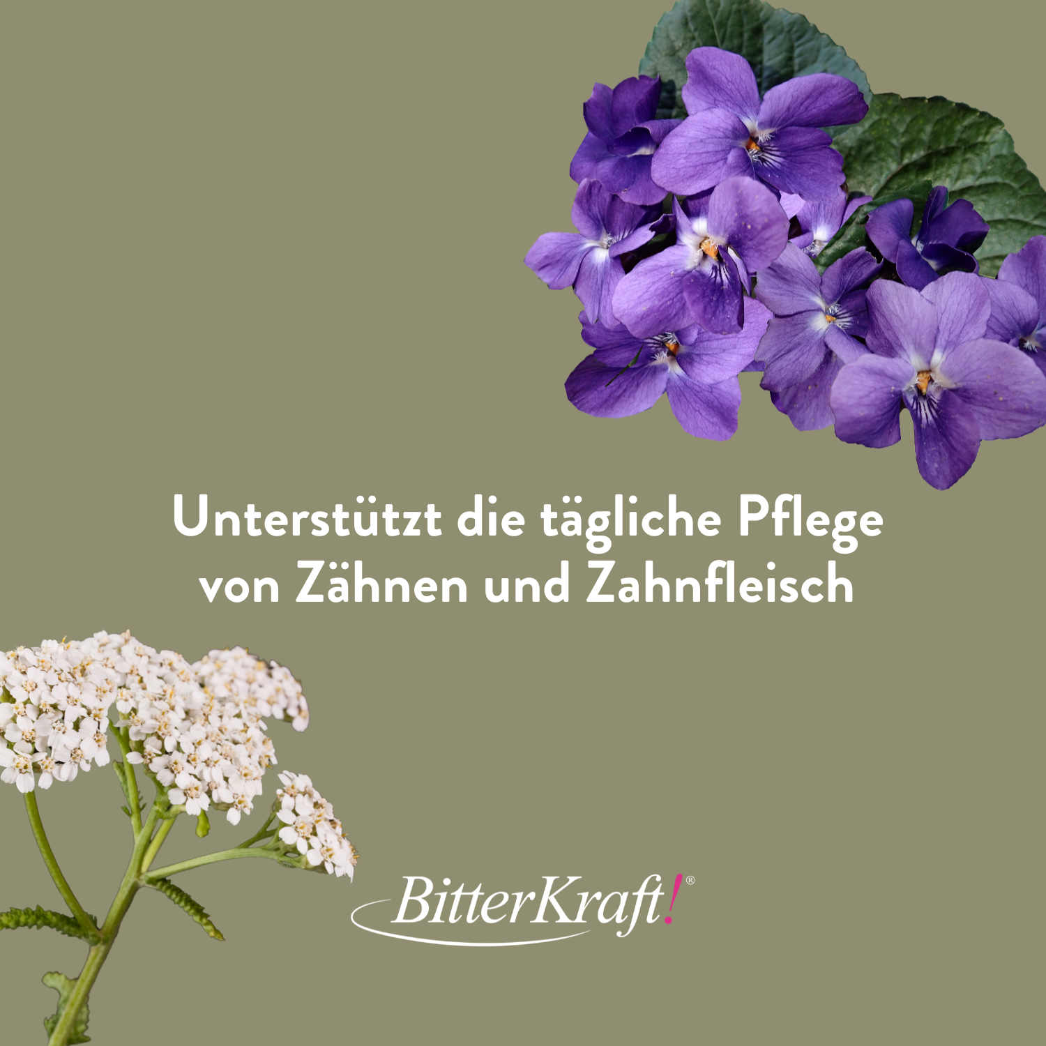 Mundhygiene mit Mundziehöl, Zahncreme und Bambus-Zahnbürste