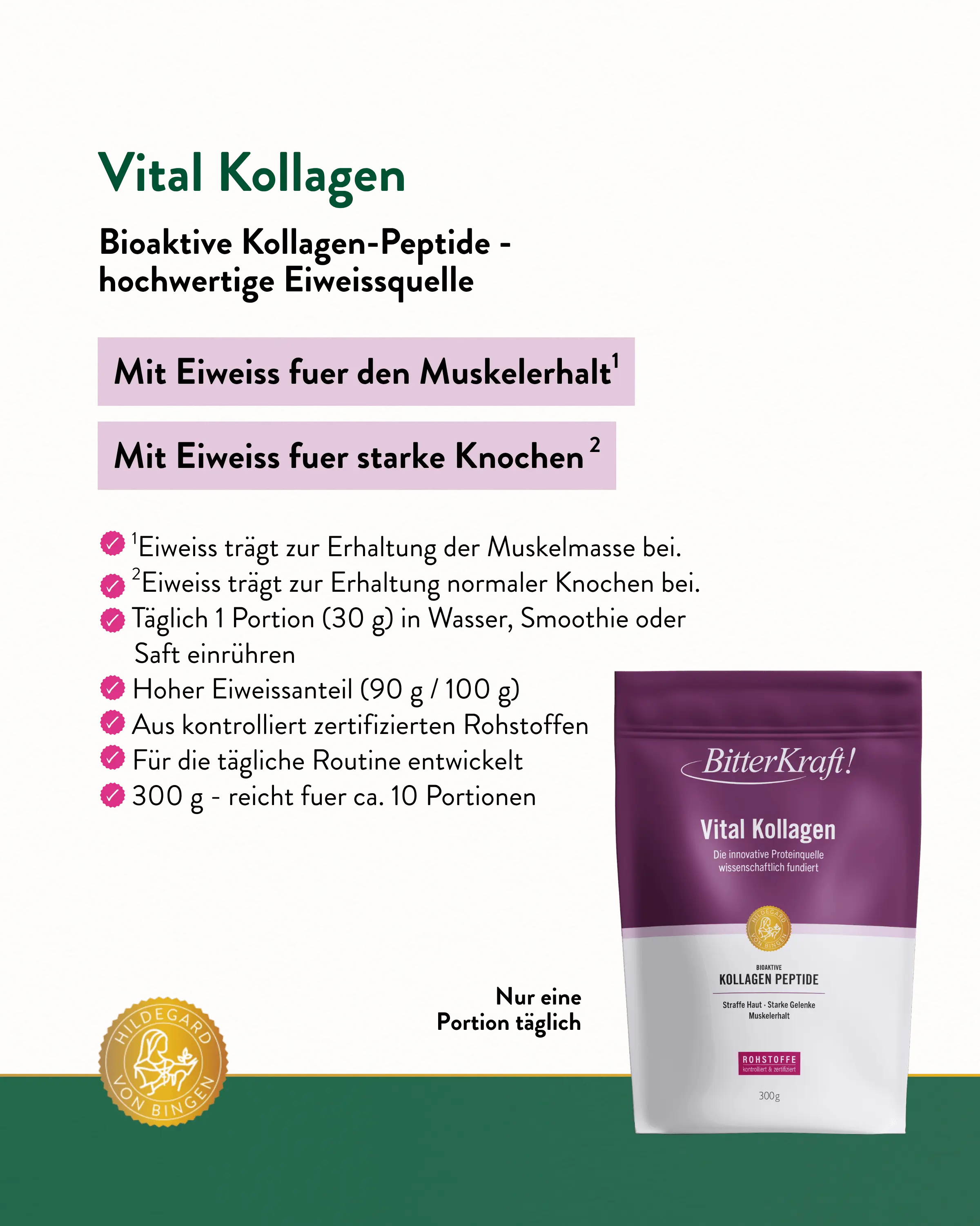 BitterKraft! Collagene Vital