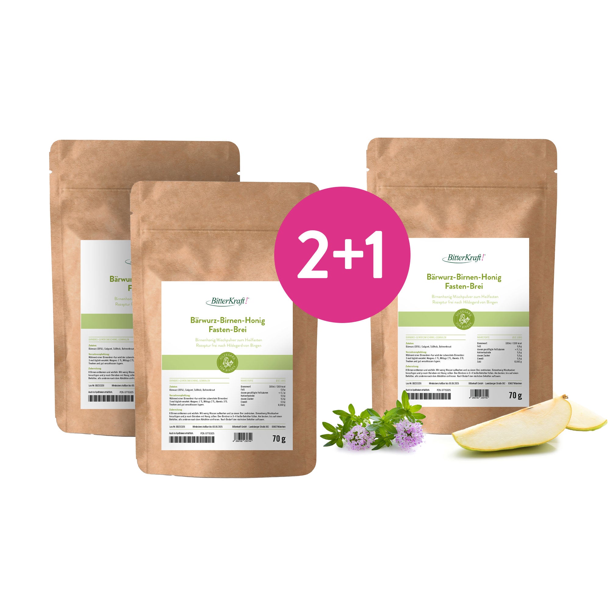 Bärwurz Birnenhonig Mischpulver