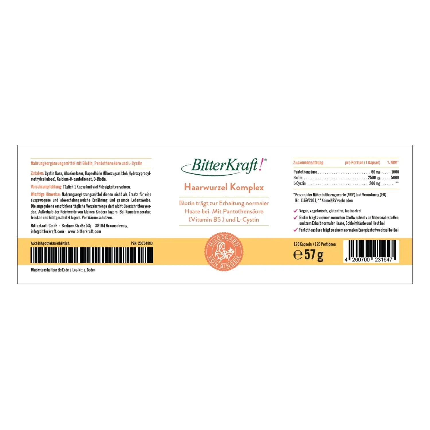 BitterKraft! Haarwurzel Komplex