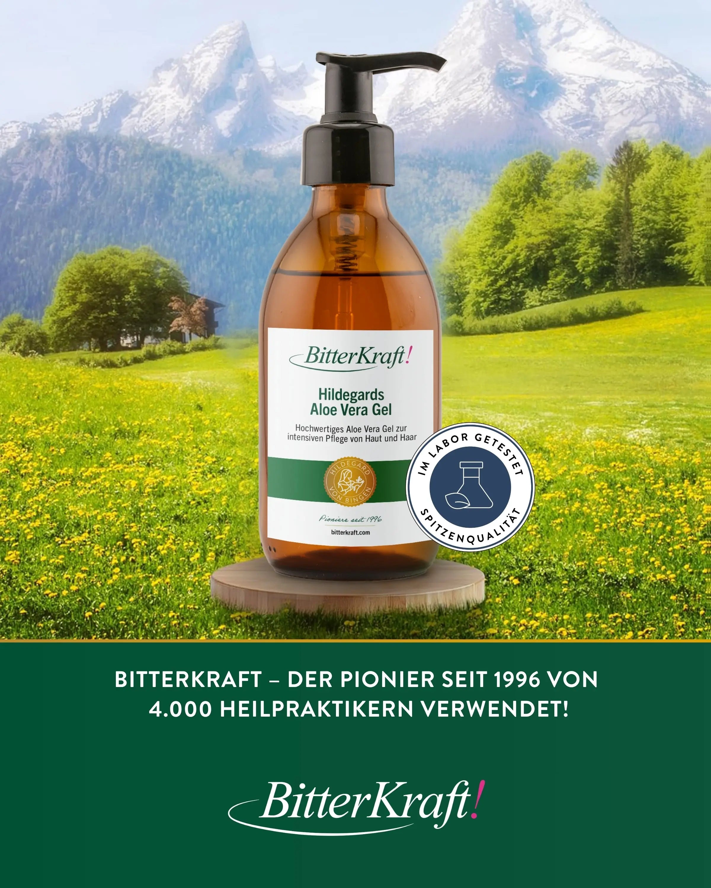 BitterKraft! Gel di aloe vera 230 ml