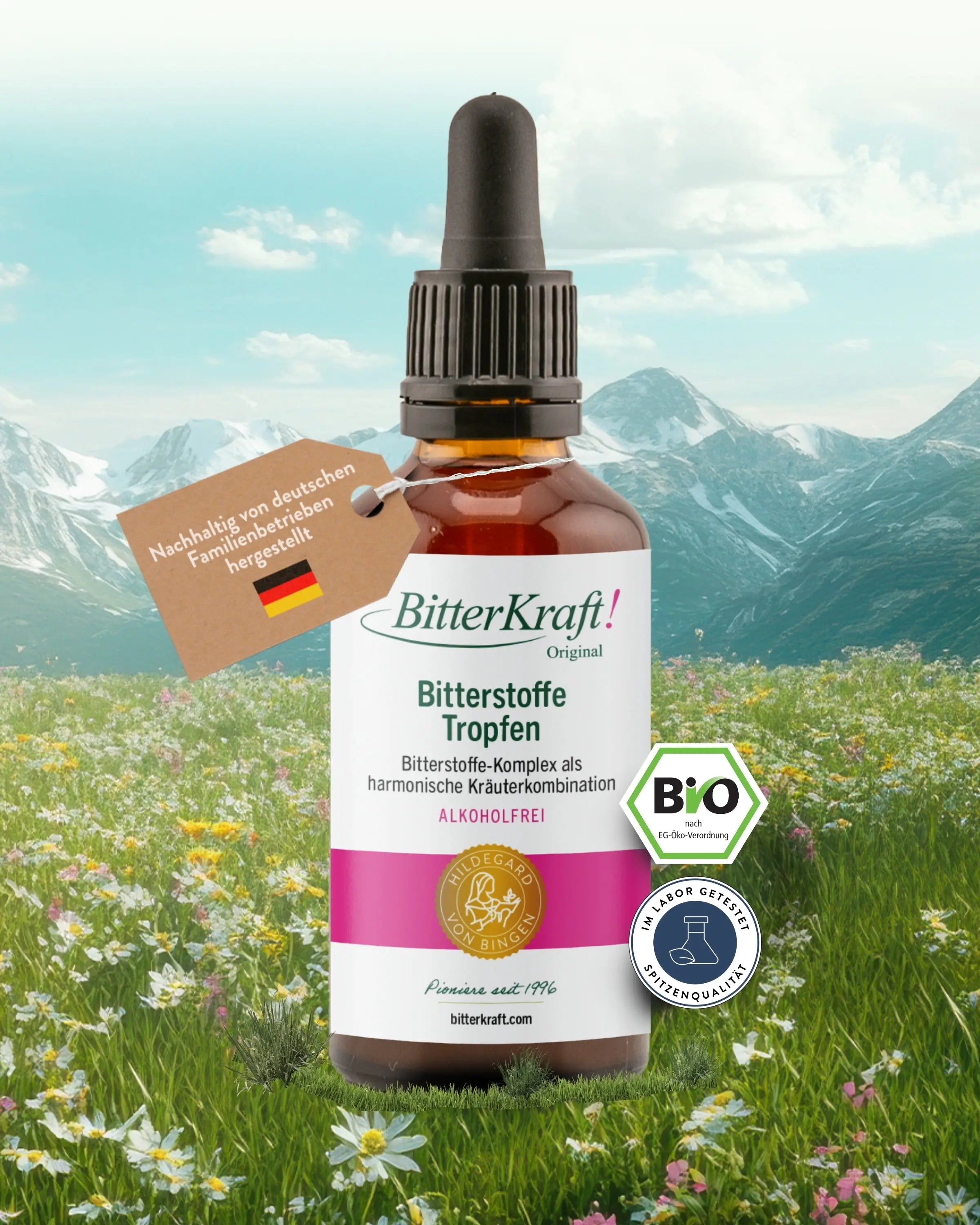BitterKraft! Originale analcolico, pipetta da 50 ml (BIO)