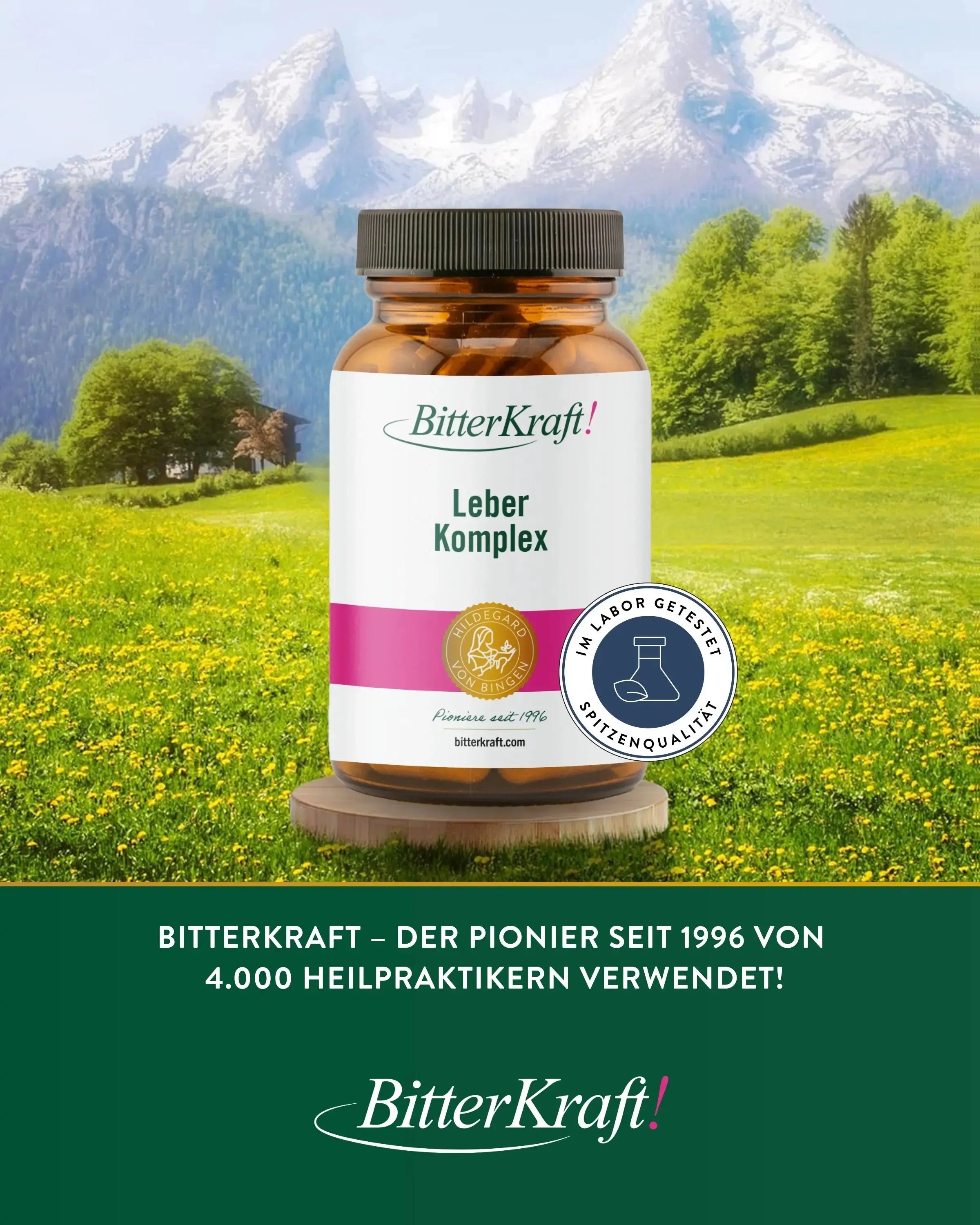 BitterKraft! Leber-Komplex (60 Kapseln)