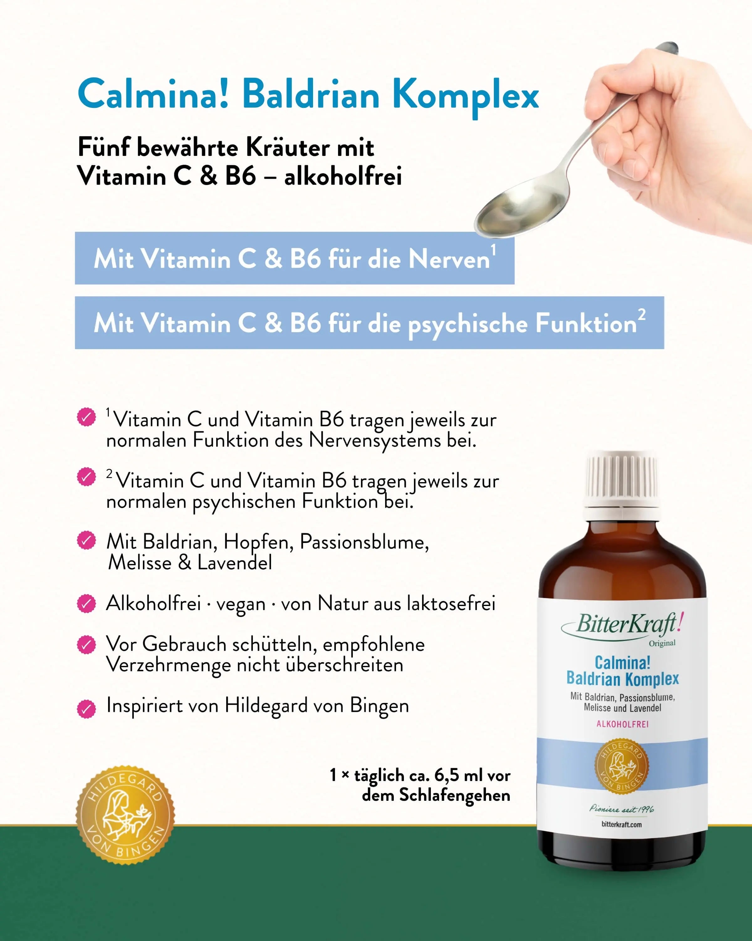 Calmina! Baldrian-Komplex 100ml