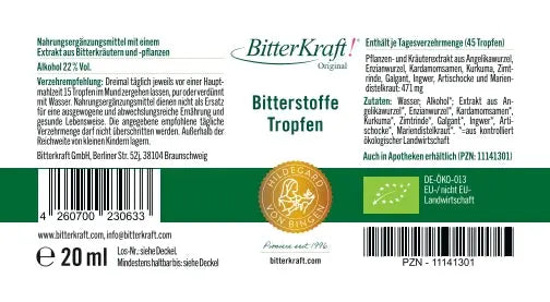 BitterKraft! Gocce originali (BIO) 20 ml