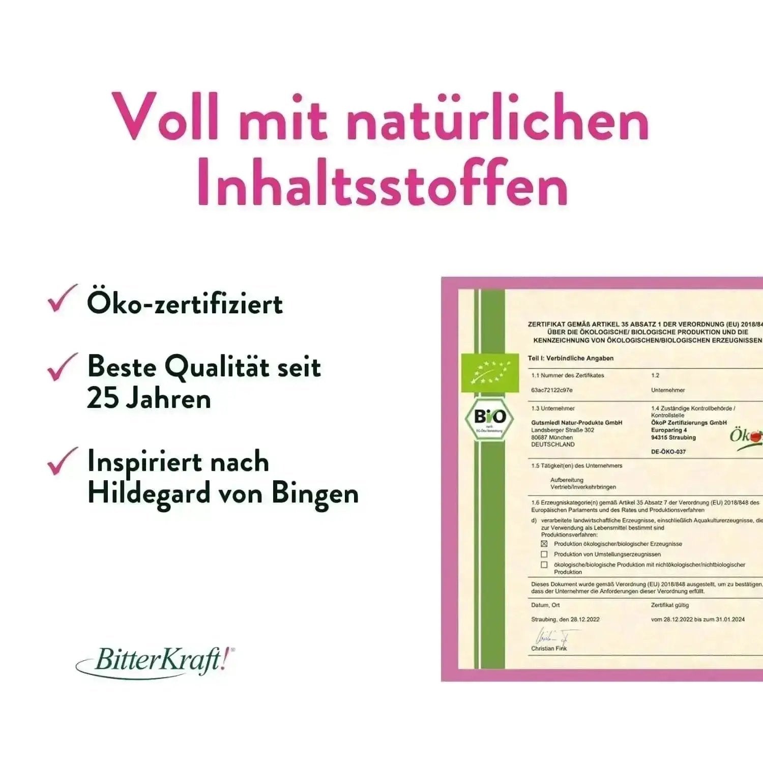 BitterKraft! Original Alkoholfrei 50ml Pipette (BIO)