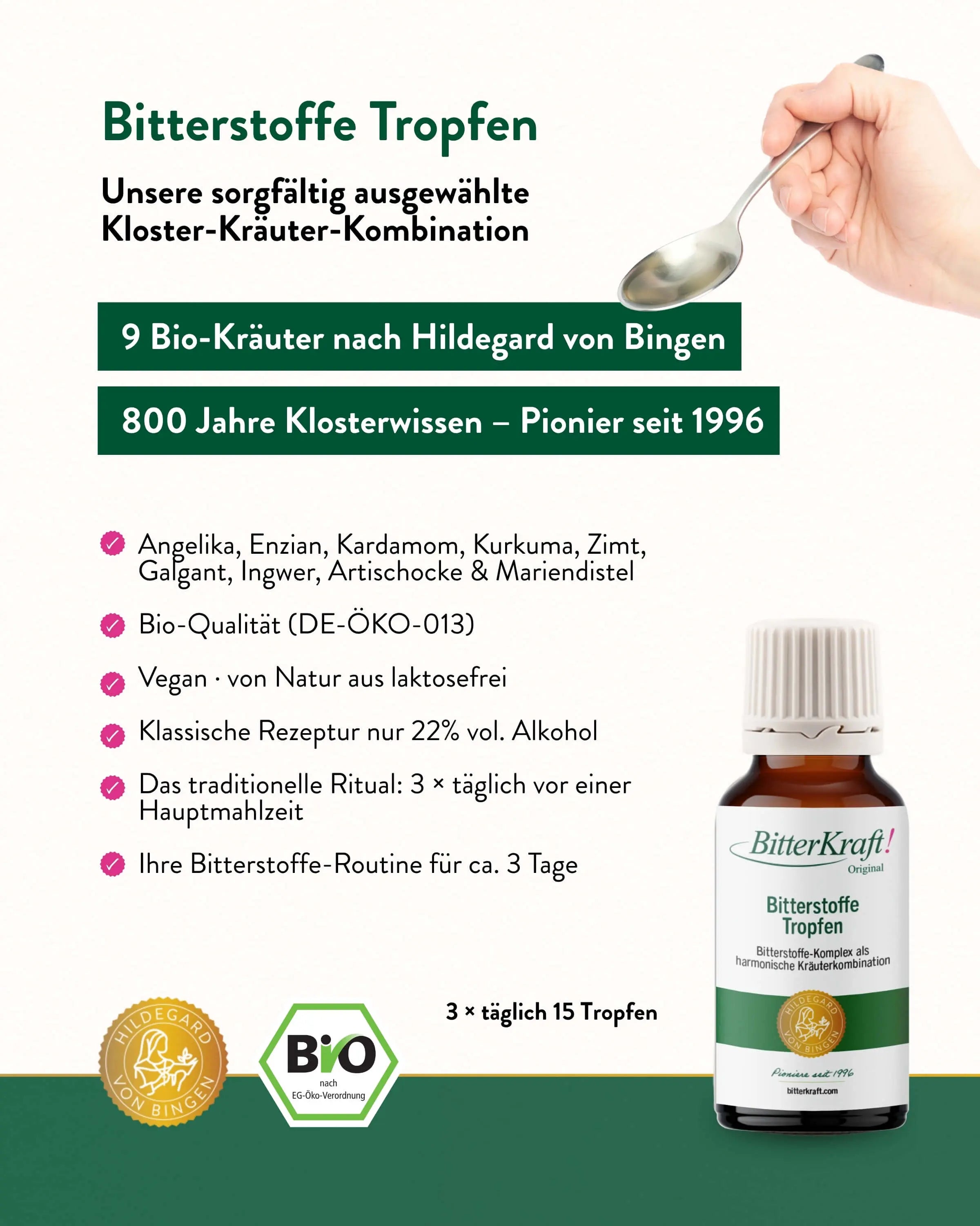 BitterKraft! Gocce originali (BIO) 20 ml