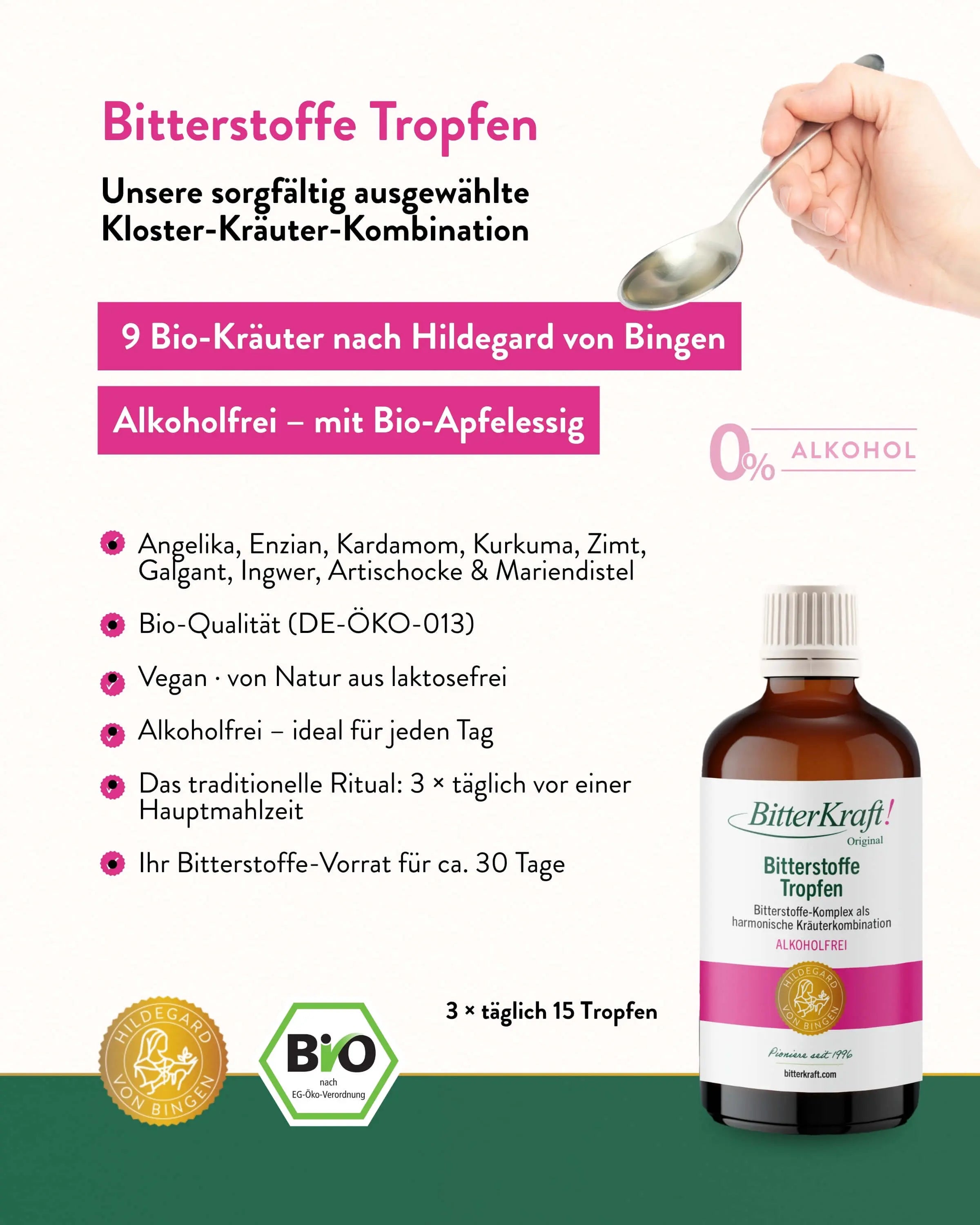 BitterKraft! Originale analcolico (BIO) 100 ml