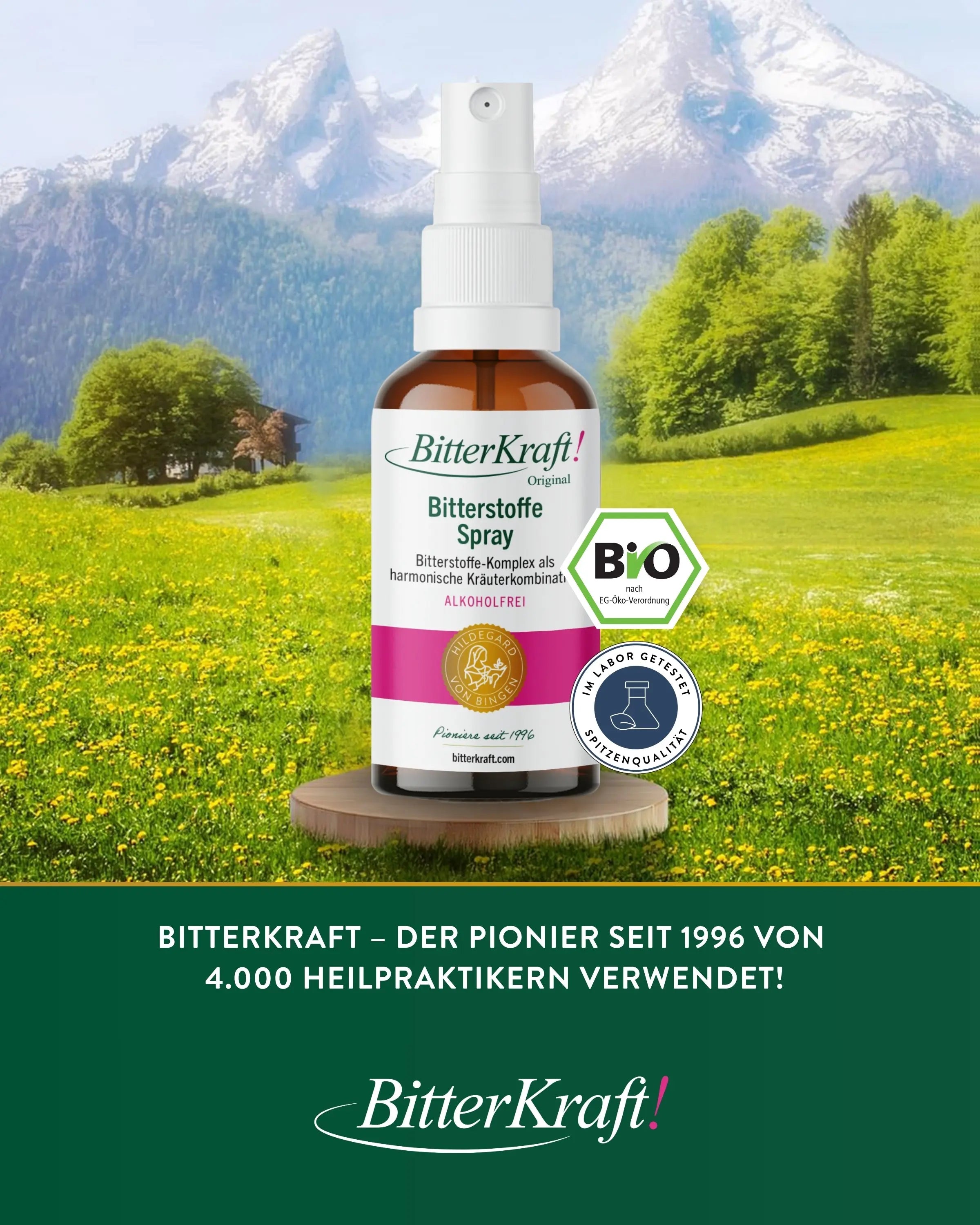 BitterKraft ! Original Sans Alcool (BIO) 100ml + Spray Gratuit