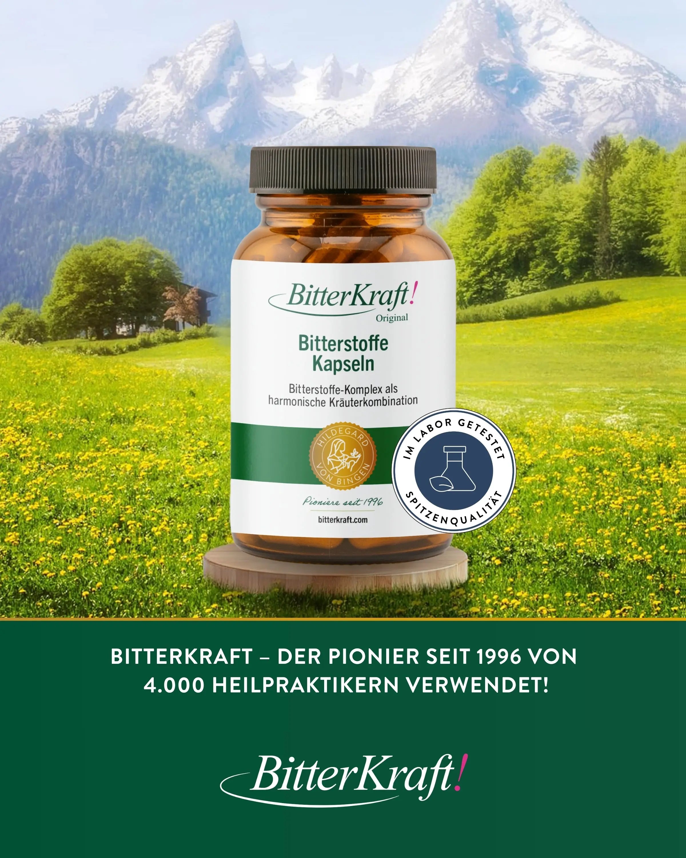 BitterKraft! Capsule alle sostanze amare (60 pezzi)
