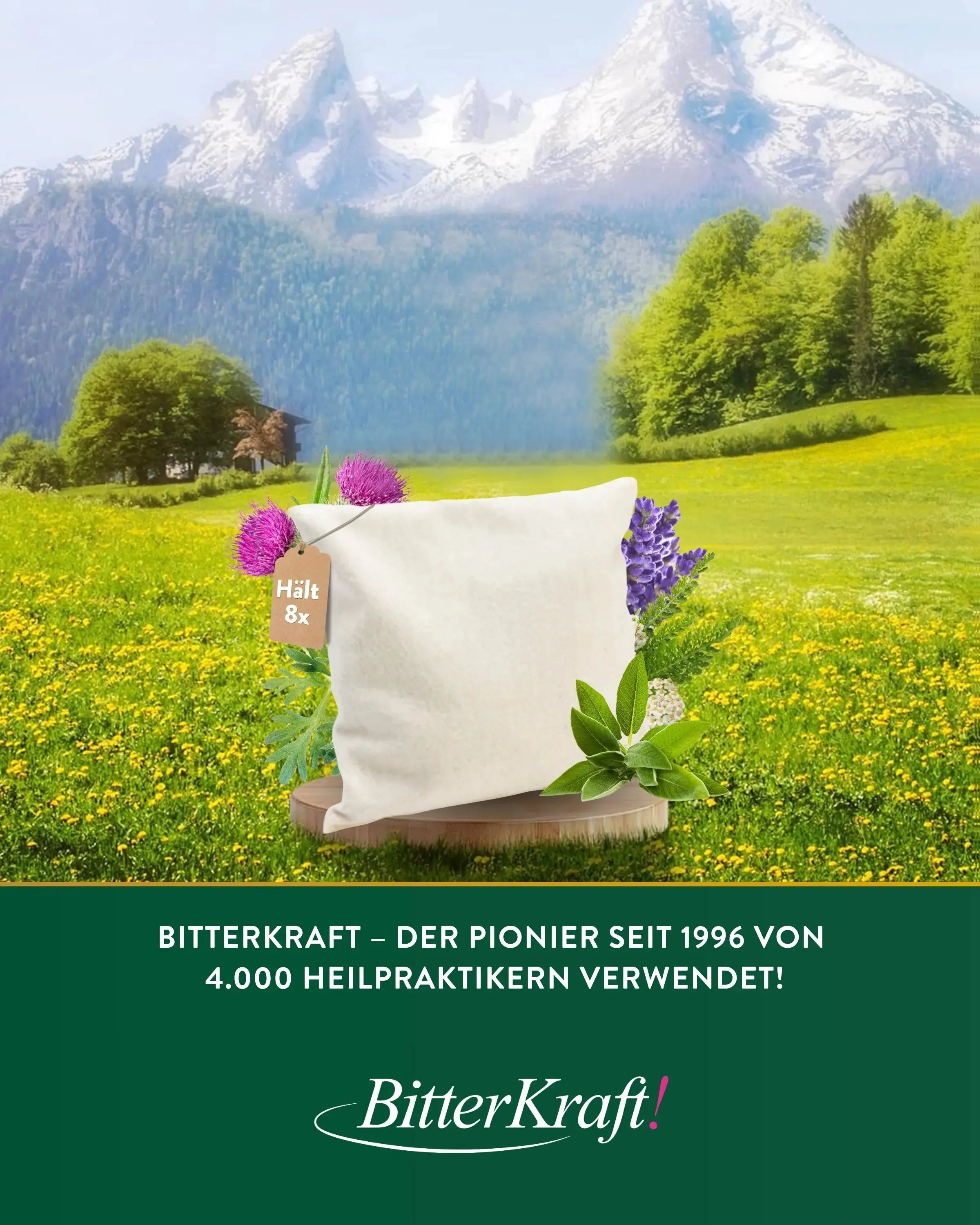 Kräuter-Kissen für Leberwickel Bitterkraft GmbH - Bitterkraft